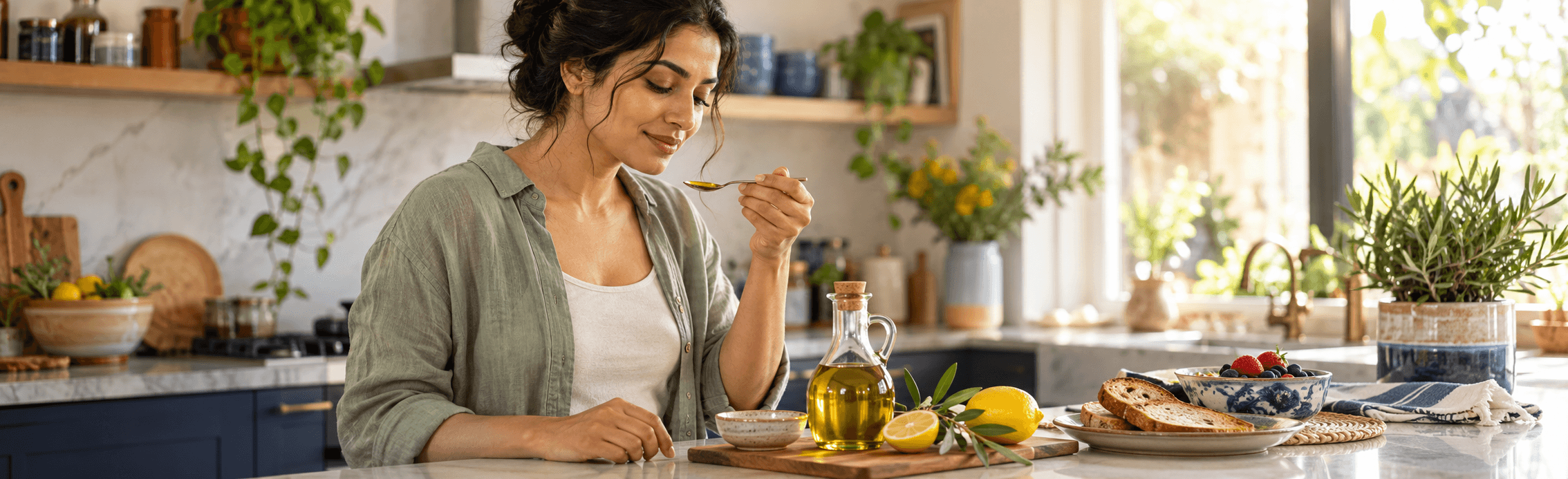 Olive Oil Shot: What a Morning Spoon Does for Your Gut