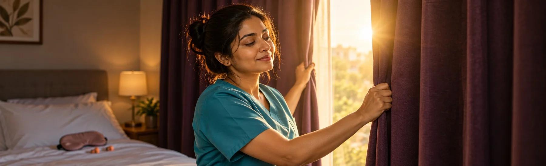 How to Sleep After Night Shift When the House Is Awake