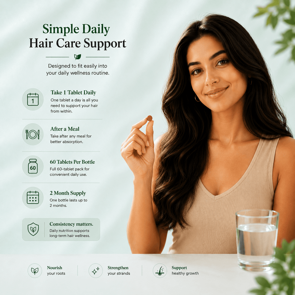 Chamrose | Hair Fall Control, Thickness & Strength Support