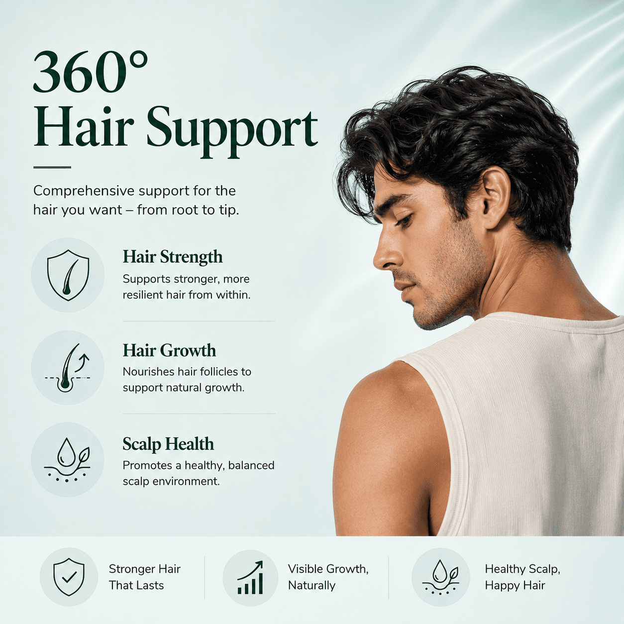 Chamrose | Hair Fall Control, Thickness & Strength Support